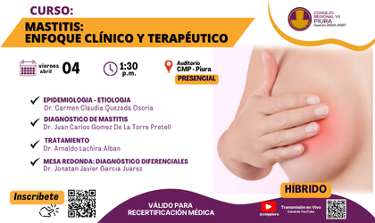 Curso "Mastitis: Enfoque clínico y terapéutico"